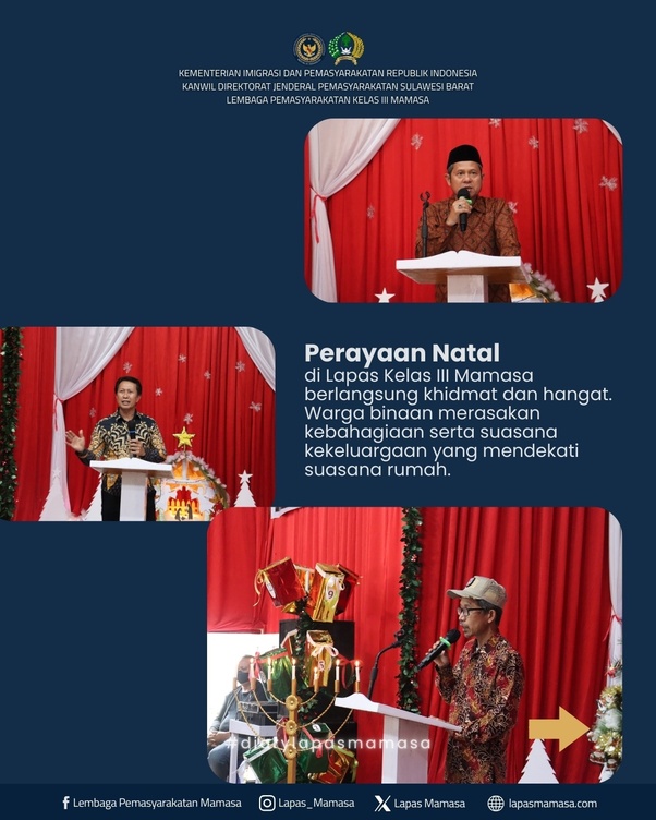 Perayaan Natal Penuh Makna, Menjalin Kasih dalam Kebersamaan