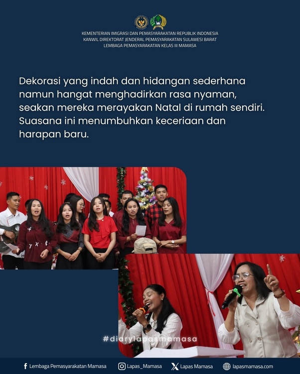 Perayaan Natal Penuh Makna, Menjalin Kasih dalam Kebersamaan