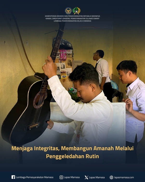 Menjaga Integritas, Membangun Amanah Melalui Penggeledahan Rutin