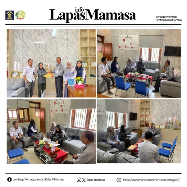 Lapas Kelas III Mamasa Terima Kunjungan KPU Kabupaten Mamasa 