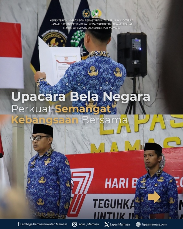 Upacara Bela Negara Perkuat Semangat Kebangsaan Bersama
