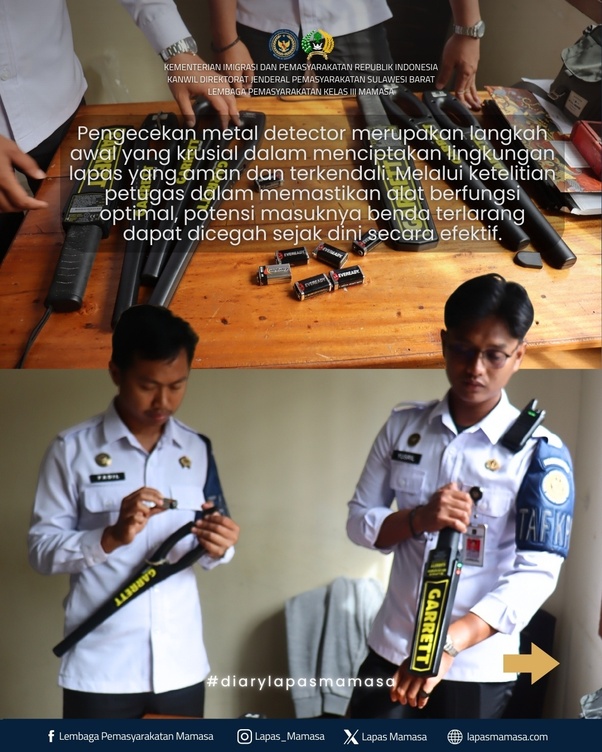 Ketelitian Awal Mewujudkan Keamanan dari Pengecekan Metal Detector