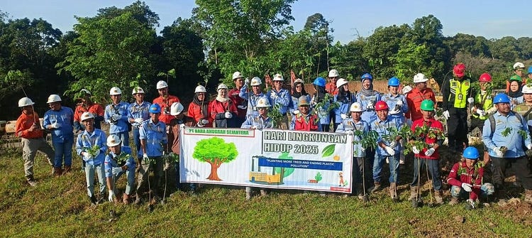  PT Bara Anugrah Sejahtera Peringati Hari Lingkungan Hidup Sedunia
