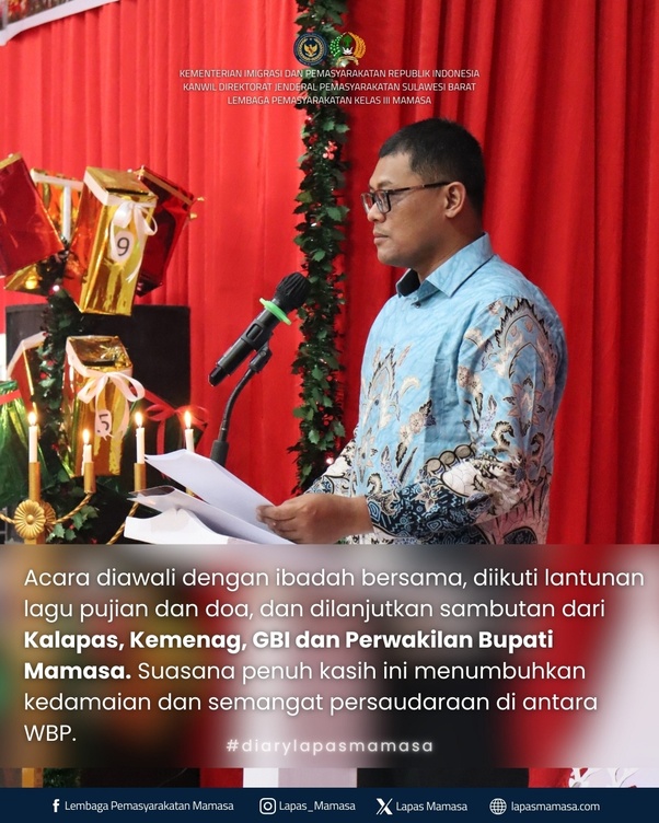 Perayaan Natal Penuh Makna, Menjalin Kasih dalam Kebersamaan