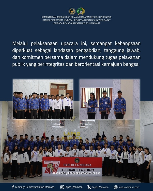 Upacara Bela Negara Perkuat Semangat Kebangsaan Bersama