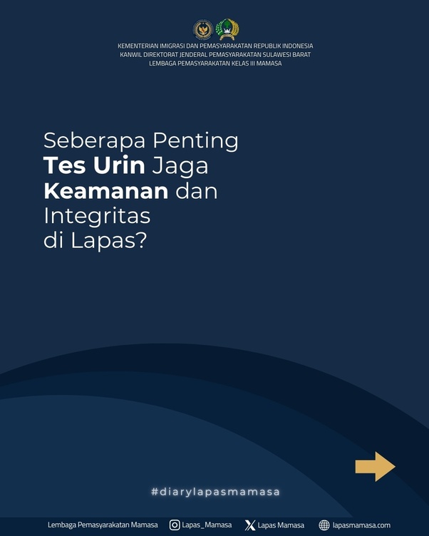 Tes Urin Mendalam Secara Transparan dan Profesional Cegah Penyalahgunaan Narkoba