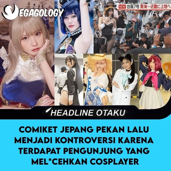 Seorang Wibu Tertangkap Melakukan Pelecehan Seksual di Acara Comiket