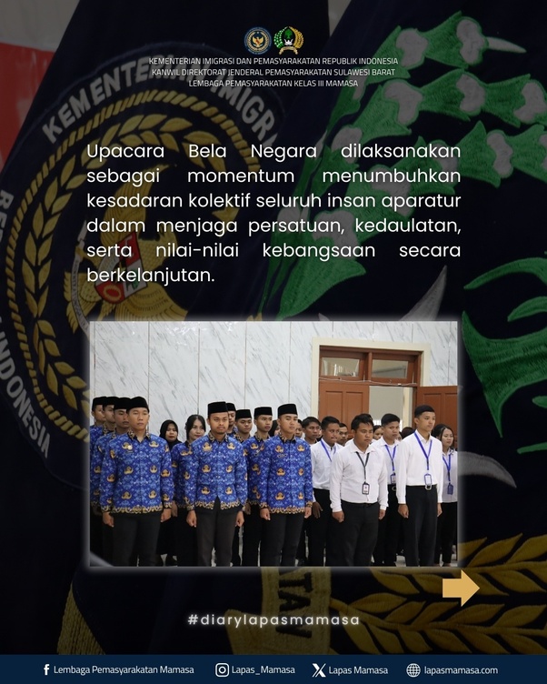 Upacara Bela Negara Perkuat Semangat Kebangsaan Bersama