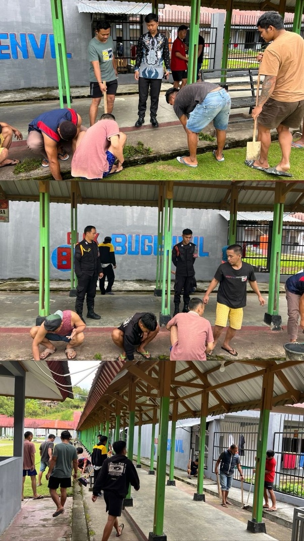 Semangat Jumat Bersih di Lapas Kelas III Mamasa, Ciptakan Lingkungan Sehat dan Nyaman