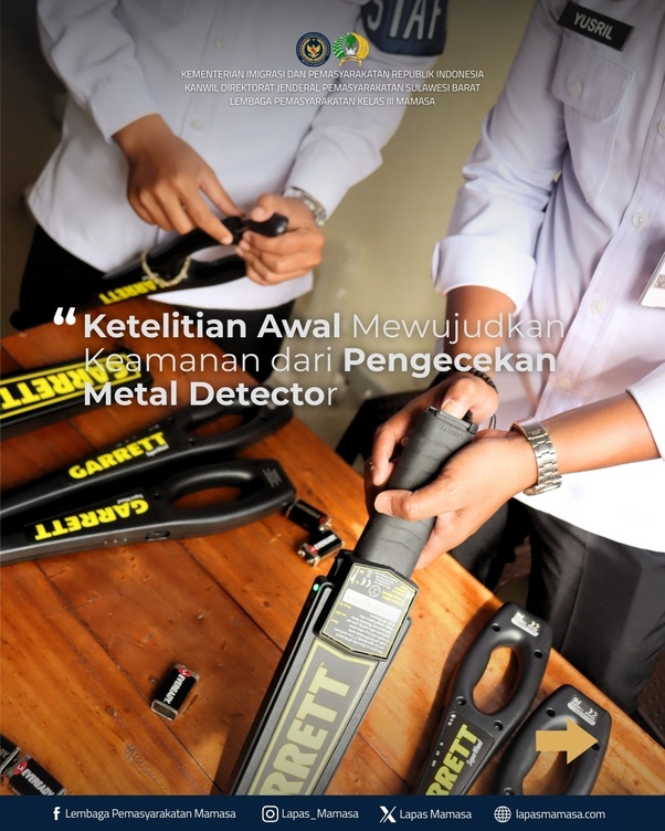 Ketelitian Awal Mewujudkan Keamanan dari Pengecekan Metal Detector