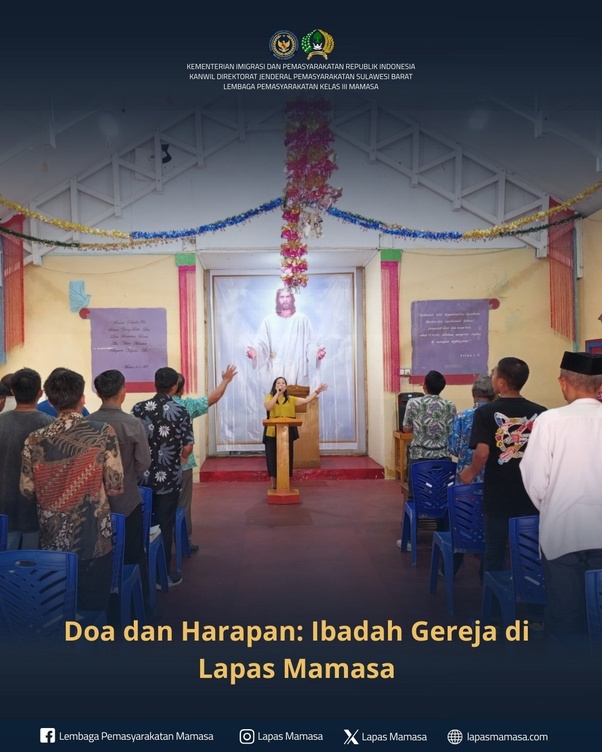 Doa dan Harapan: Ibadah Gereja di Lapas Mamasa