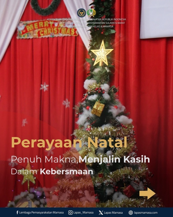 Perayaan Natal Penuh Makna, Menjalin Kasih dalam Kebersamaan