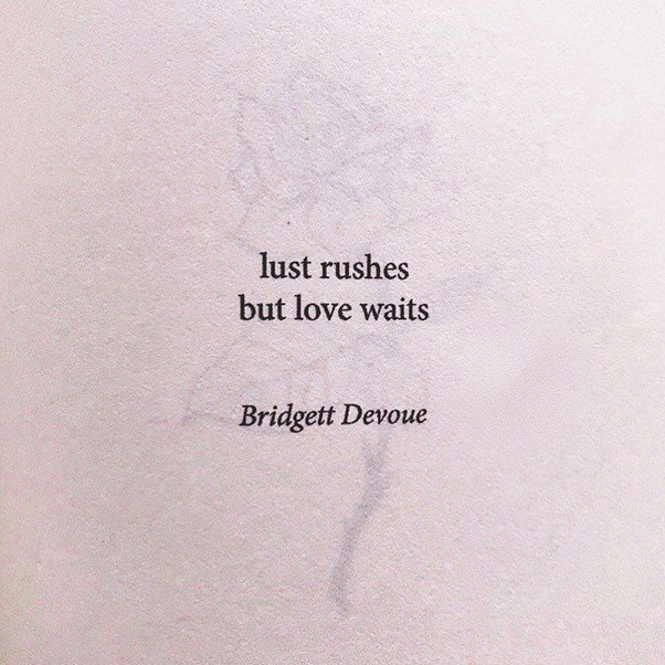 Ilustrasi yang menggambarkan perbedaan antara nafsu dan cinta sejati