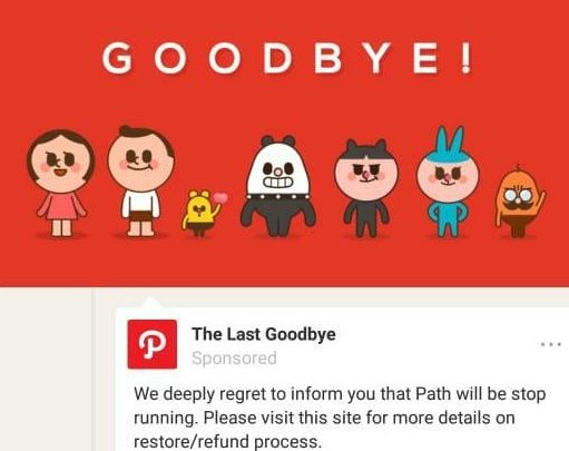 Path Udah Say Goodbye, Ini Cara Back Up Datanya