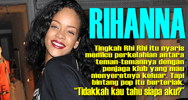 Rihana Mabuk Ngamuk Di Klub London