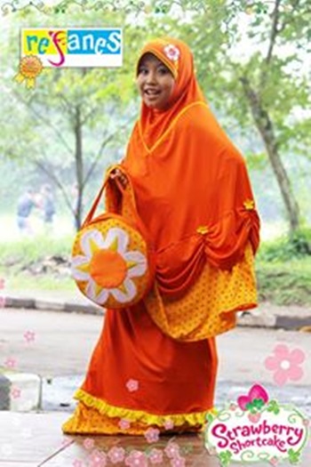 Jual Busana Muslim Anak dan Mukena Refanes