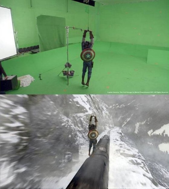 Inilah bagaimana jika film dilihat tanpa efek visual