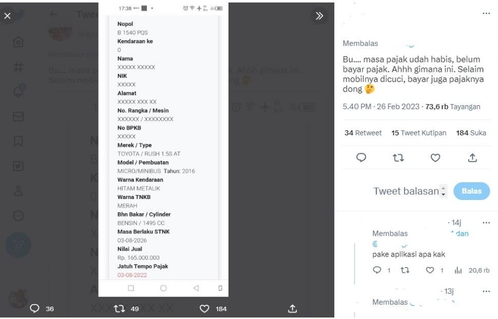 Mensos Risma Pamer Cuci Mobil Dinas, Ternyata Mobilnya Nunggak Pajak!