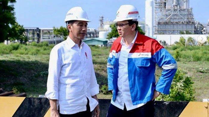 Foto Ahok Bertemu Jokowi Diperbincangkan : Gini Aja Banyak yang Emosi