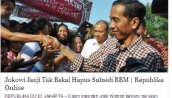 &#91; senin , hari kesaktian wong cilik &#93; Harga Premium Turun Menjadi Rp 6.600 Per Liter