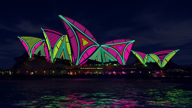 VIVID SYDNEY!! festival tahunan di sydney