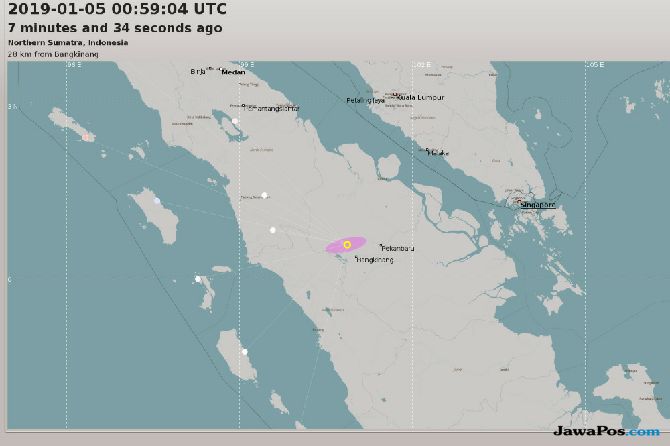 ANEH &amp; LANGKA... Pertama di Riau, Gempa Bumi Terjadi di Bangkinang