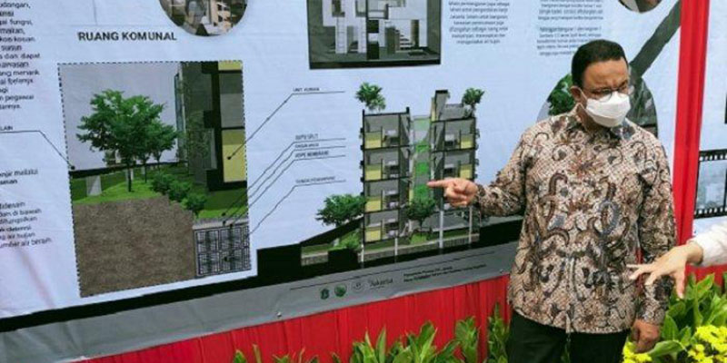 Bangun Kampung Susun Korban Gusuran Bukit Duri, Fahira: Anies Tepati Janji Kampanye