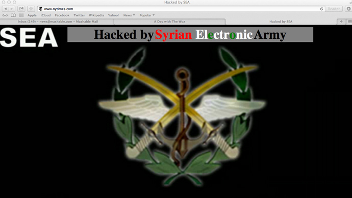 **Syrian Electronic Army Menyerang &amp; Menghack Situs Nytimes &amp; Twitter**