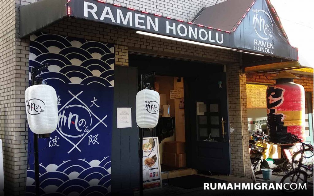 Ini Dia Ramen Honolu, Resto Ramen Lezat Dan Halal Yang Ada Di Kota Osaka