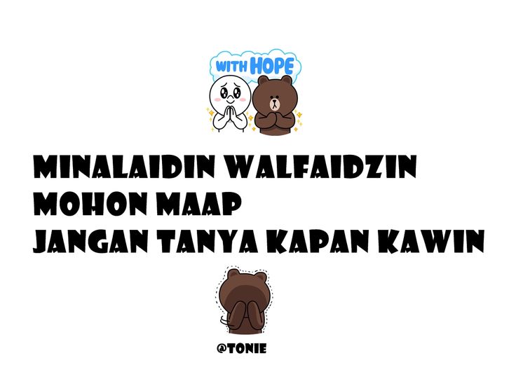 Kapan Nikah ?
