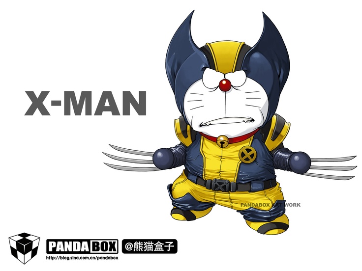 Ketika Doraemon Bertransformasi Menjadi Tokoh-Tokoh Terkenal