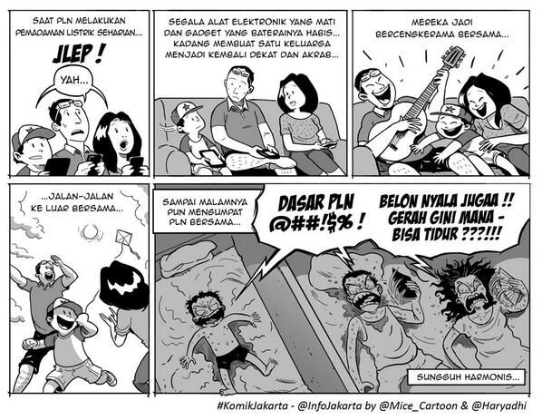 [komik Kritik Sosial]komik Jakarta Kaskus