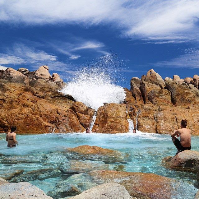 Spa Alami Sambil Lihat Samudera Hindia di Wyadup Bay