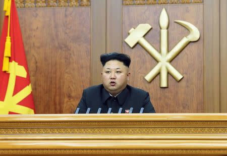 &#91;N.K Strooong&#93; North Korea leader Kim Jong Un says open to summit with South