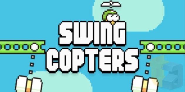 Gemes banget gan!! Swing Copters, Falppy Bird versi vertikal &#91;Smartphone game&#93;