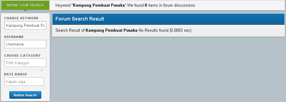 Mengenal Kampung Pembuat Pusaka ( Golok )