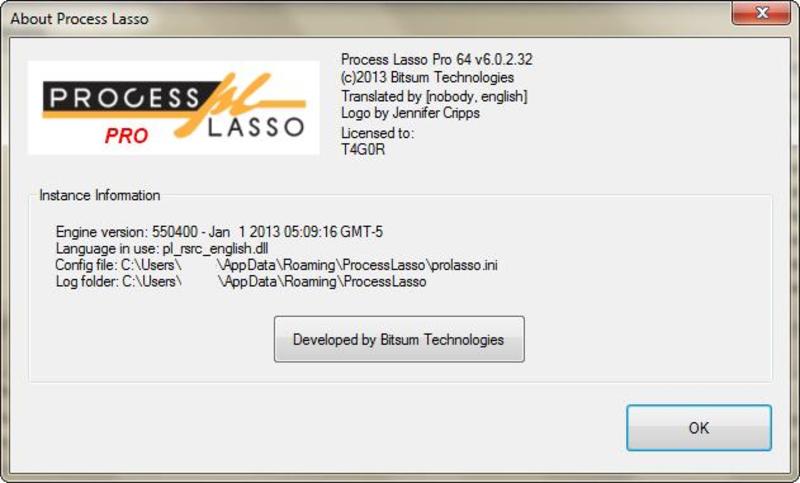 &#91;Share&#93;Process Lasso v5.0.0.15 Final Fixed @ADMIN-krack + JAMU - SELALU UPDATE