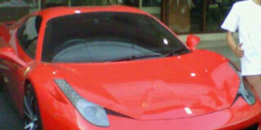 &#91;Hayoo Ngaku punya sapa??&#93; Ngebut di Jalan Tol, Ferrari Ditilang Polisi