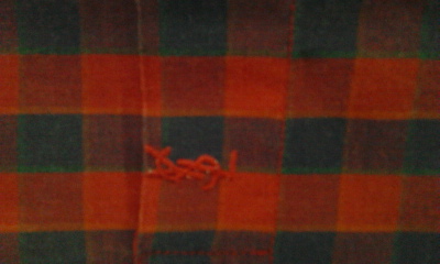 jual kemeja DENIM ORI branded kotak2 yves sent laurent (YSL)