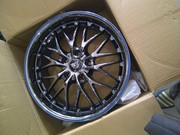 Velg Black Chrome Juke 17 tukar tambah dengan velg juke standard 17