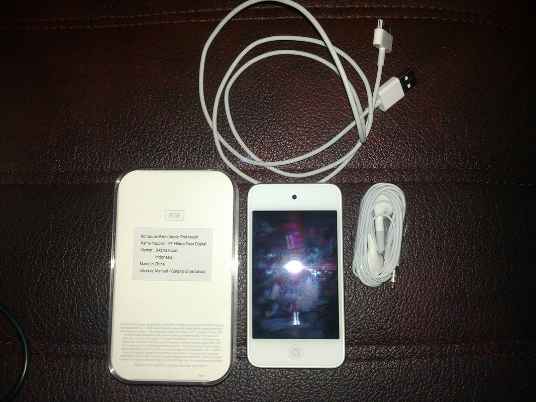 Ipod Touch 8GB 4gen White MURAH!!