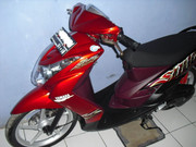 MIO SOUL 2011 ( Merah Marun) Pajak Hidup sampai Bulan Januari