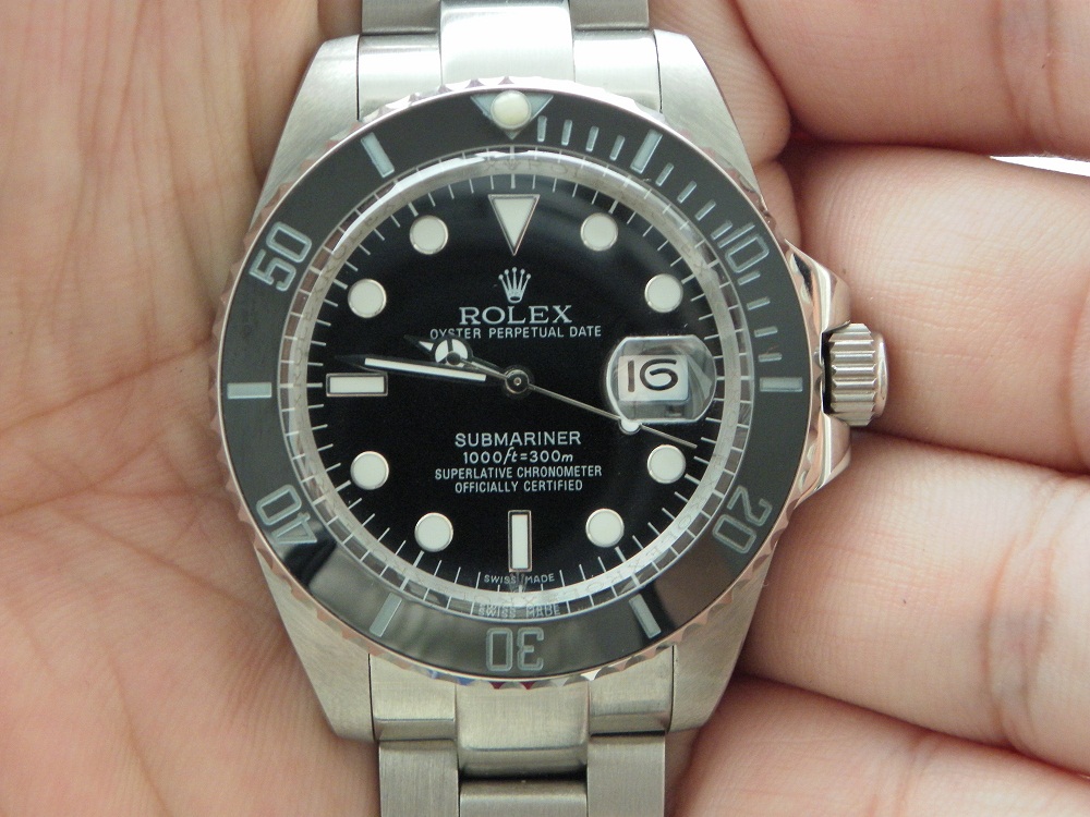 Jam ROLEX Submariner BLACK DIAL - HIGH QUALITY Jual Cepat aj barang Koleksi 99% MINT!