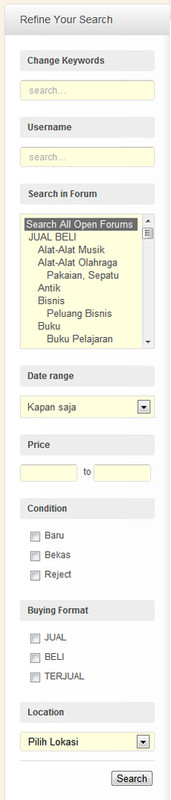 Fitur Search Yang makin Oke di KASKUS Beta