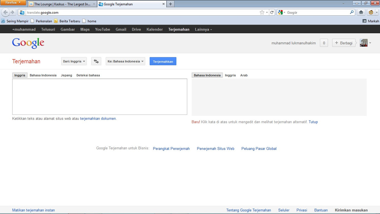 Membuat Ringtone Menggunakan Google Translate
