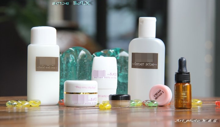 Produk untuk wajah berjerawat