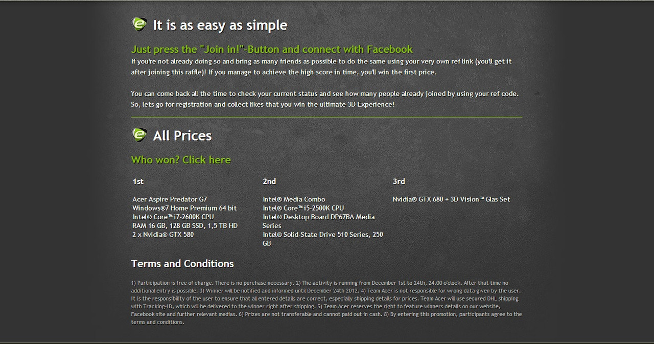 Acer lagi bagi-bagi hadiah gan! Spesial natal :o