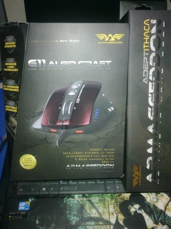 &#91;Mouse&#93; Armaggeddon Alien Craft G11 PowerLogic Gaming Gear