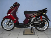 MIO SOUL 2011 ( Merah Marun) Pajak Hidup sampai Bulan Januari