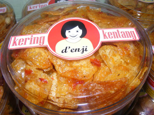 kering kentang d'enji hanya 8000/toples